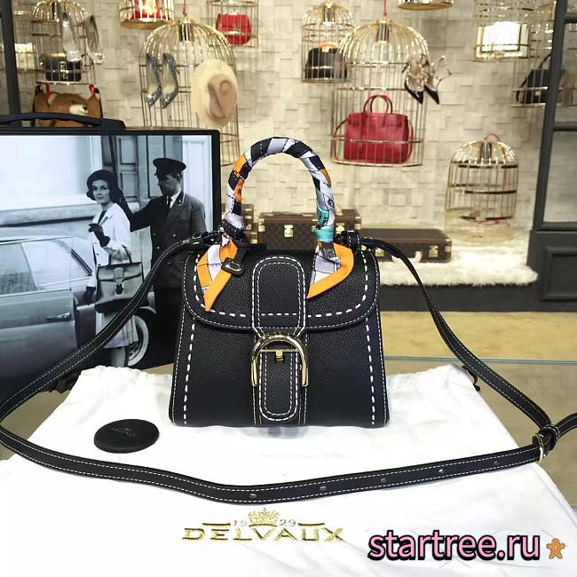 DELVAUX | mini brillant satchel black - 1