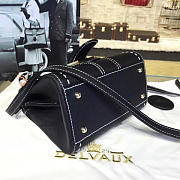 DELVAUX | mini brillant satchel black - 2