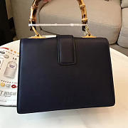 Gucci dionysus medium top handle bag blue - 4