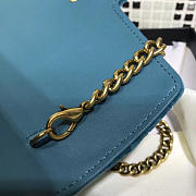 Gucci GG Marmont Matelasse Blue - 20x13x6cm - 6