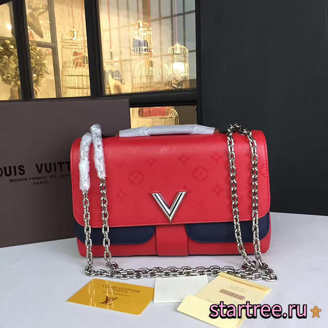 CohotBag louis vuitton very chain  red 3048 - 1