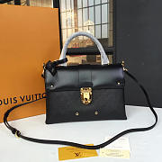 Louis Vuitton one handle flap bag mm noir 3291 - 1