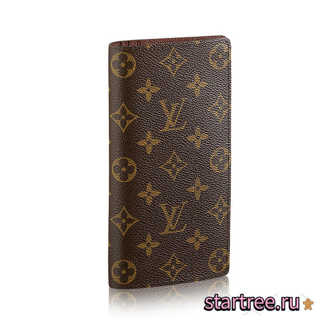 Louis Vuitton Brazza Wallet Monogram M66540 Long - 1