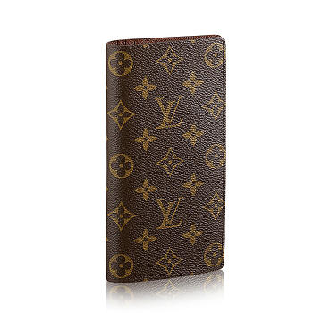 Louis Vuitton Brazza Wallet Monogram M66540 Long
