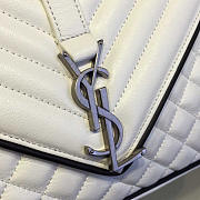 ysl envelop satchel large white CohotBag 4810 - 3