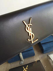 ysl monogram kate clutch smooth leather CohotBag 4949 - 3