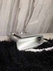 ysl kate cain wallet with tassel in crinkled metallic leather CohotBag 5003 - 2