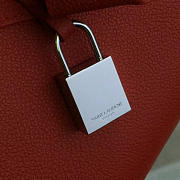 ysl sac de jour in grained leather red CohotBag 5135 - 4