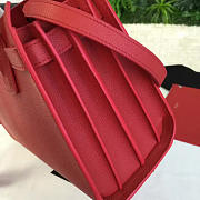 ysl sac de jour in grained leather red CohotBag 5135 - 3