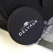 DELVAUX | calfskin mini le mutin saddle bag black 1499 - 4