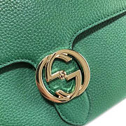 gucci gg flap shoulder bag on chain green CohotBag 5103032 - 2