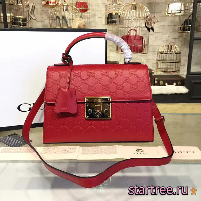 gucci gg leather padlock CohotBag  2161 - 1