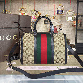 gucci gg supreme handle bag CohotBag 2219