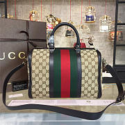 gucci gg supreme handle bag CohotBag 2219 - 4