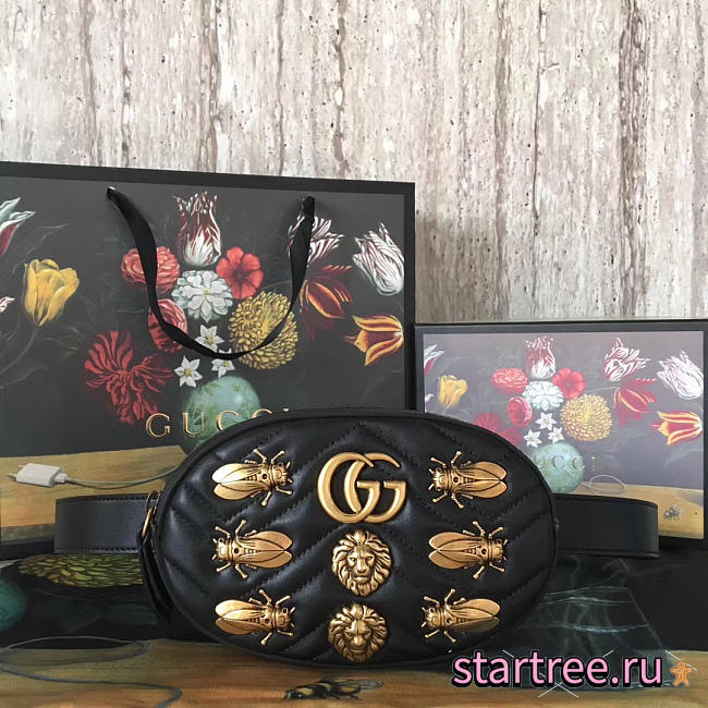 gucci marmont pocket black 2625 - 1