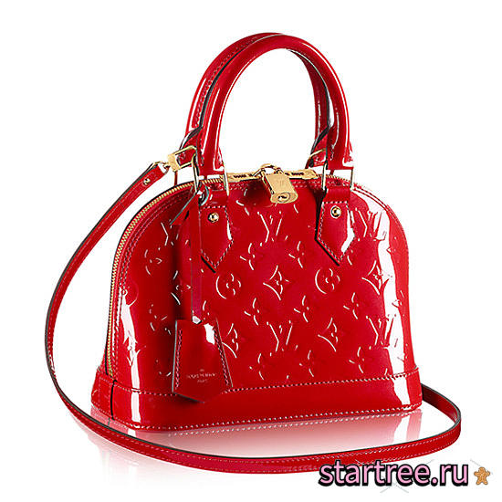 Louis Vuitton Alma BB Monogram Vernis Leather- M90174 - 25x19x12cm - 1