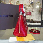 Louis Vuitton Alma BB Monogram Vernis Leather- M90174 - 25x19x12cm - 3