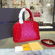 Louis Vuitton Alma BB Monogram Vernis Leather- M90174 - 25x19x12cm - 5