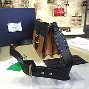 CohotBag prada cahier leather shoulder bag brown 4203 - 5