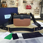 CohotBag prada cahier leather shoulder bag brown 4203 - 4