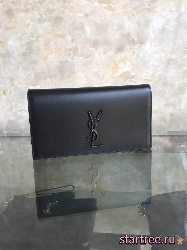 ysl monogram kate clutch smooth leather CohotBag 4942 - 1