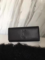 ysl monogram kate clutch grain de poudre embossed leather CohotBag 4956 - 1