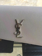 ysl monogram kate clutch grain de poudre embossed leather CohotBag 4967 - 4