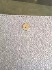 ysl monogram kate clutch grain de poudre embossed leather CohotBag 4967 - 6