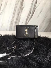 ysl monogram kate grain de poudre embossed leather CohotBag 4989 - 1