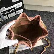 chanel lambskin drawstring bucket bag pink CohotBag a91885 vs06999 - 6