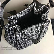 Chanel black/white tweed bucket bag CohotBag a13042 vs05802 - 3