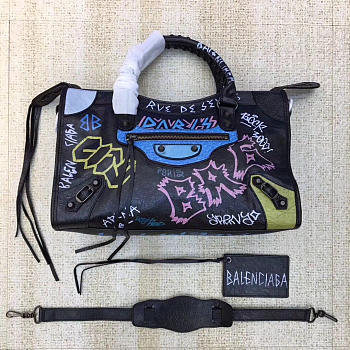 CohotBag balenciaga graffiti classic city 5602