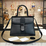 DELVAUX | mm brillant satchel black 1524 - 6