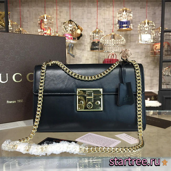 gucci gg leather padlock CohotBag 2171 - 1