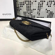 Gucci GG Marmont Matelasse Black Leather - 20x13x6cm - 3