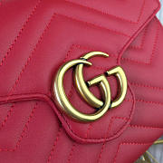 Gucci GG Red Tote - 20cmx4cmx14.5cm - 4