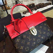 Louis Vuitton monogram CohotBag  one handle flap bag mm red 3296 - 2