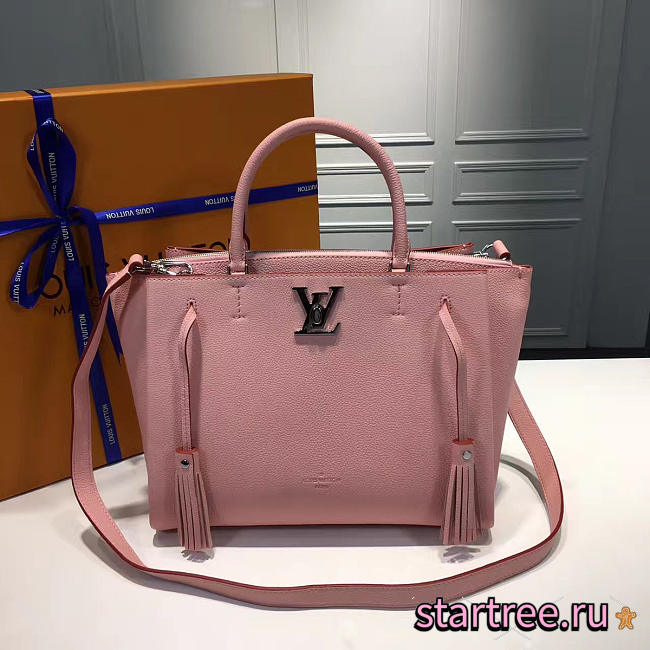  louis vuitton lockme  CohotBag  pink middlesize - 1