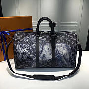 Louis Vuitton x Chapman Brothers Keepall 55 Midnight - 1