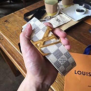 Louis Vuitton | Belt Damier Azur Canvas 1 - 5