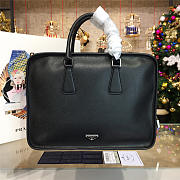 Prada leather briefcase 4215 - 1