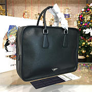 Prada leather briefcase 4215 - 3