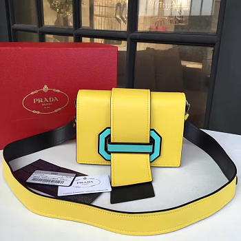 CohotBag prada plex ribbon bag bright yellow 4267