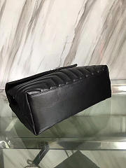  YSL Medium Loulou Black Bag - 32cm x 22cm x 11cm - 5