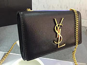 ysl monogram kate grain de poudre embossed leather CohotBag 4986 - 3