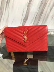 ysl gold monogram college red CohotBag 5081 - 4