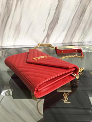 ysl gold monogram college red CohotBag 5081 - 2