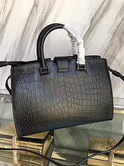 ysl smal in embossed crocodile shiny leather CohotBag cabas 5108 - 2