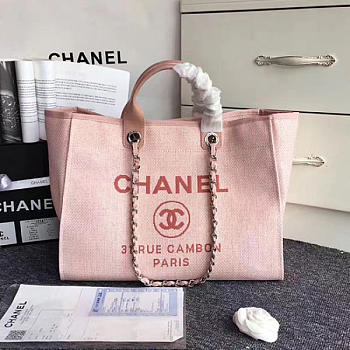 Chanel Large Shopping Bag Pink A68046 - 38cm