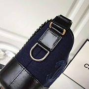 chanel's gabrielle hobo bag blue CohotBag 20cm - 5